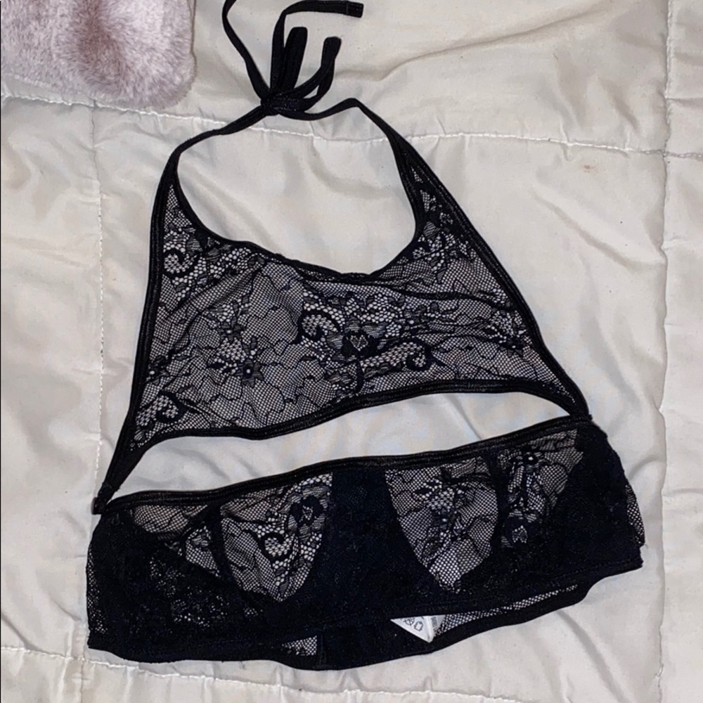 Lace Halter bra